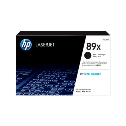 HP 89X Black High Yield Toner Cartridge, Prints Up to 10,000 Pages