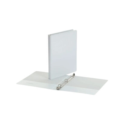 1/2 3-Ring View Binder, D-Ring, White