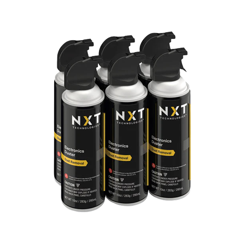 Electronics Air Duster, 10 oz., 6/Pack