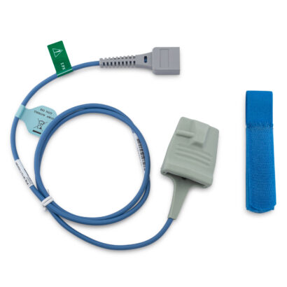 8110S-090 / OxSat 100 Adult Soft Tip SpO2 Sensor, 90cm  - SleepSupply AMV