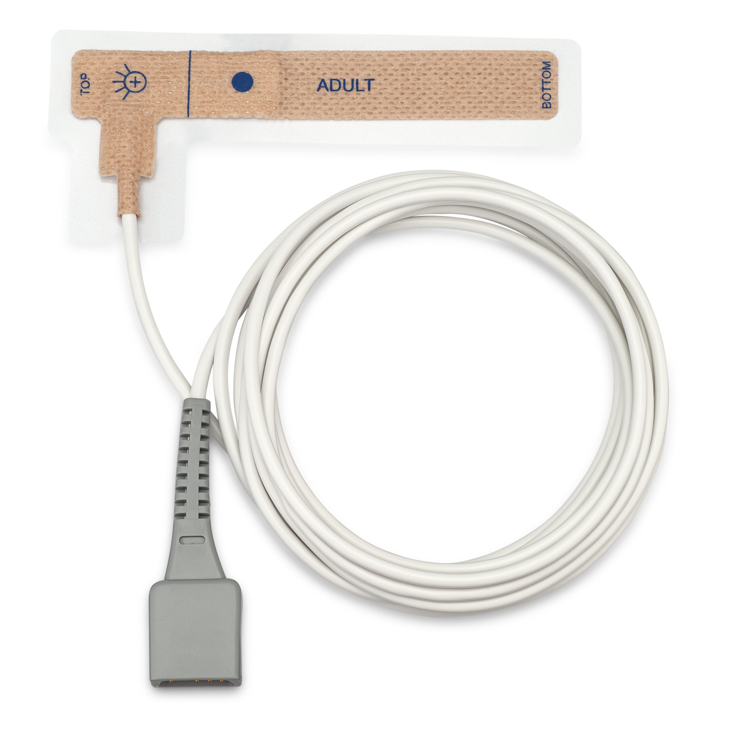 8110N-300 OxSAT 100 Adult Disposable SpO2 Sensor, Non Woven Fabric, 300cm (Box 25) - SleepSupply AMV